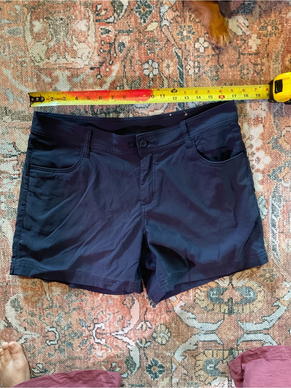 Women’s Navy Blue Prana Shorts sz 14
